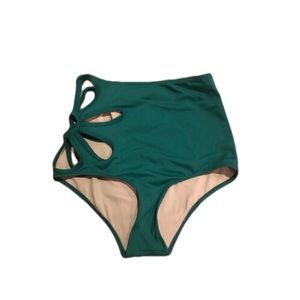 Kortni Jeane flower cutout swim bottoms
